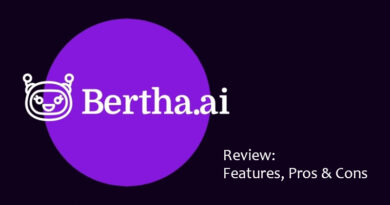Bertha AI witing generator
